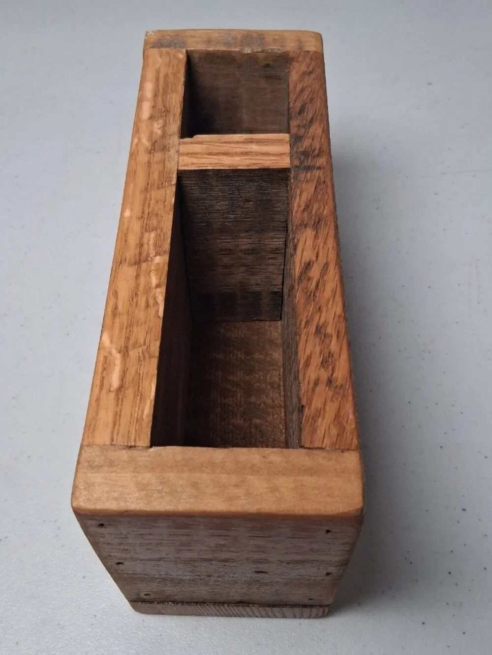 Solid Wood Desk Organizer Workbench Artist Office Sturdy For Utensils